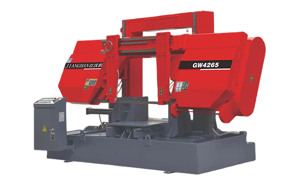王场镇GW4265双柱龙门卧式带锯床