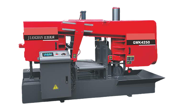 王场镇GWK4250卧式带锯床（型材专切）