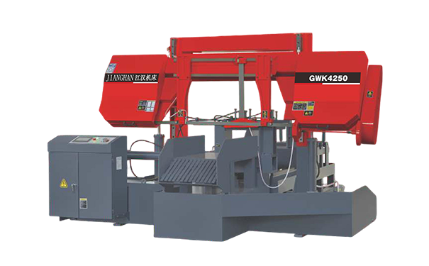 王场镇GWK4250数控双柱龙门卧式带锯床