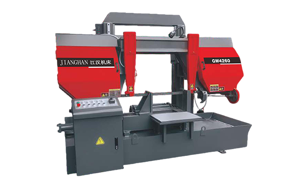 王场镇GW4260双柱龙门卧式带锯床
