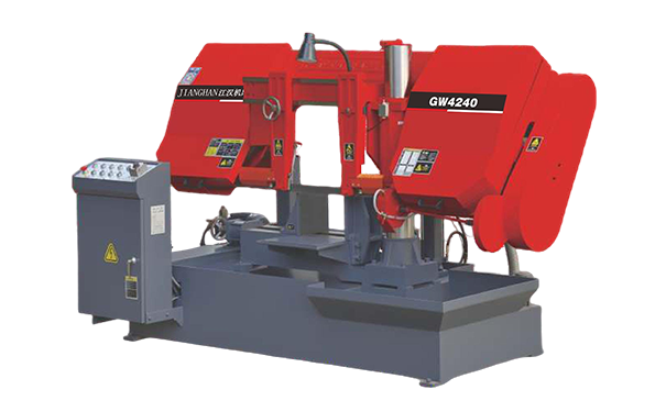 王场镇GW4240双柱卧式带锯床