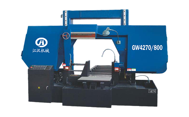 王场镇GW4270/800双柱龙门卧式带锯床